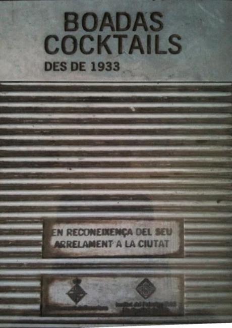 AYER...!!!, ANIVERSARIO DE LA COCTELERÍA BOADAS...BARCELONA...29-10-2013...