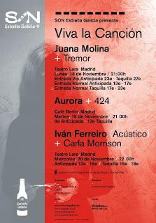 Recital acústico de Iván Ferreiro el 20 de noviembre en el Teatro Lara
