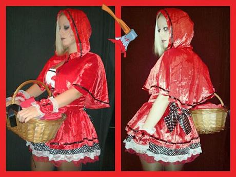 :DISFRAZ HALLOWEEN: CAPERUCITA :DISFRAZ HALLOWEEN: CAPERUCITA