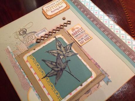 Scrapbooking: Un recuerdo otoñal en el mes de Octubre