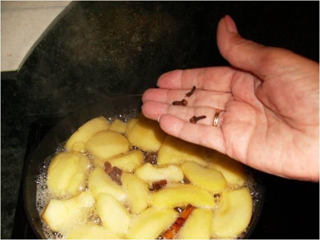 CRUMBLE DE MANZANAS Y PASAS