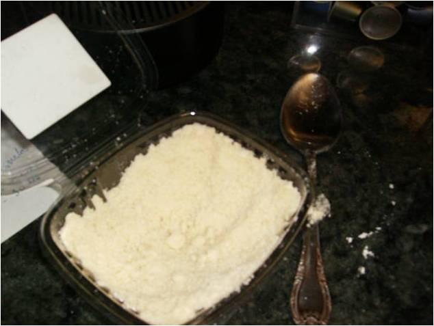 CRUMBLE DE MANZANAS Y PASAS