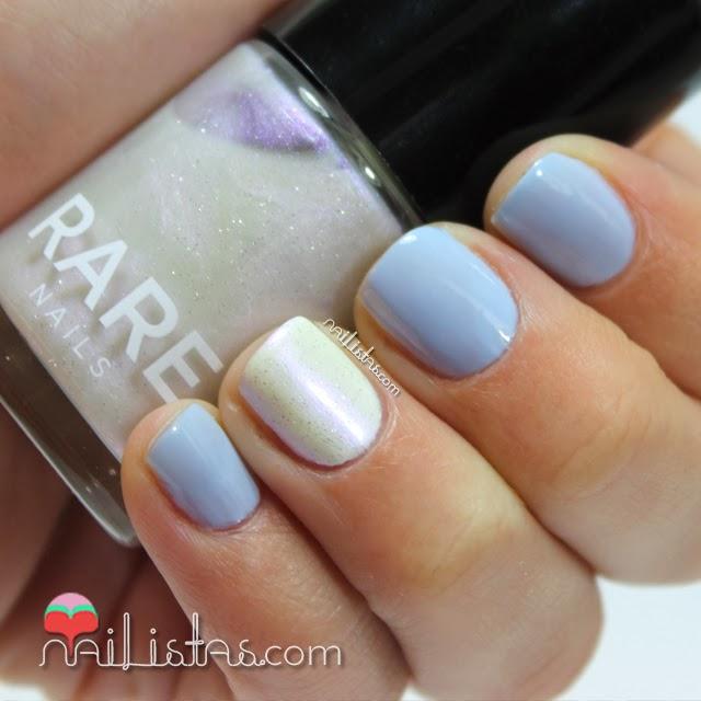 Esmaltes de uñas RARE Nails con colores fríos