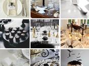 Halloween blanco negro