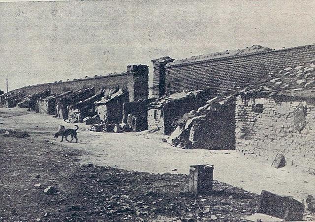 Cementerio del Norte, en la Calle Magallanes, en 1914. Madrid