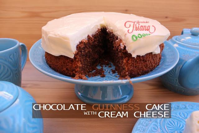 Chocolate Guinness Cake with Cream Cheese