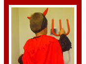 Disfraz diablo casero para niños