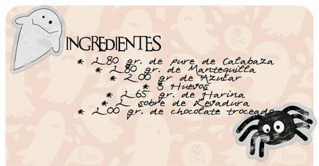 Bizcocho de Calabaza. Genial para Halloween!!!