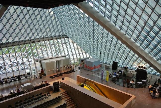 La biblioteca central de Seattle