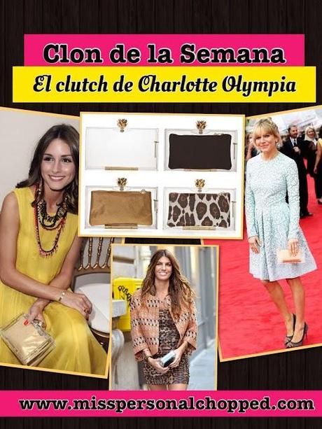 CLON DE LA SEMANA: Clutch de Charlotte Olympia!