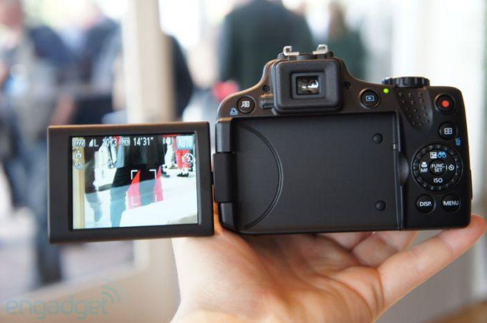 Canon PowerShot SX50 HS pantalla