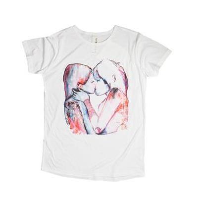 pareja laviederosita ilovepitita CAMISETAS