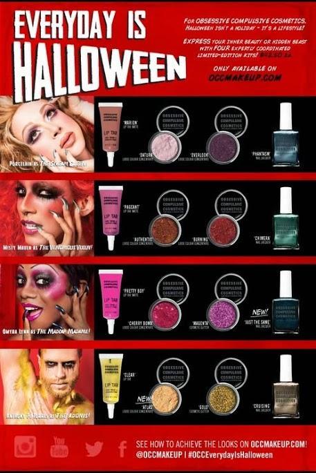 Anuncio de OCC Makeup para Halloween Moda Halloween: Mi selección de Moda, Maquillaje, Nail Art y algo más