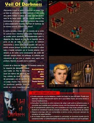 Ya disponible el nº 6 de la revista ‘Yo Tenía Un Juego’ Veil of Darkness