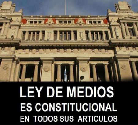 Ley de Medios argentina - es constitucional