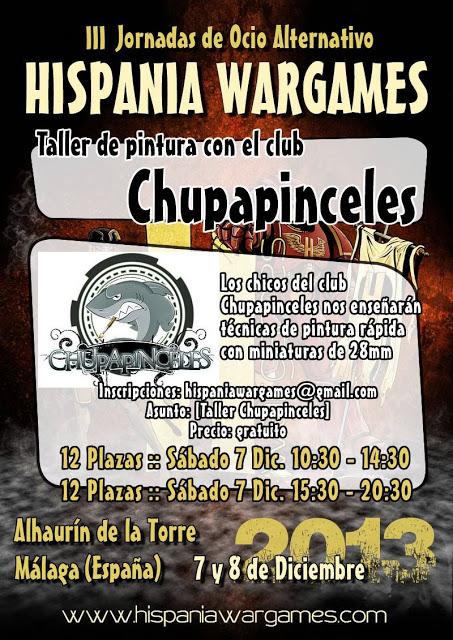 Mas cursos para Hispania Wargames 2013:Iguazzu,Archiduque,Piqui y mas