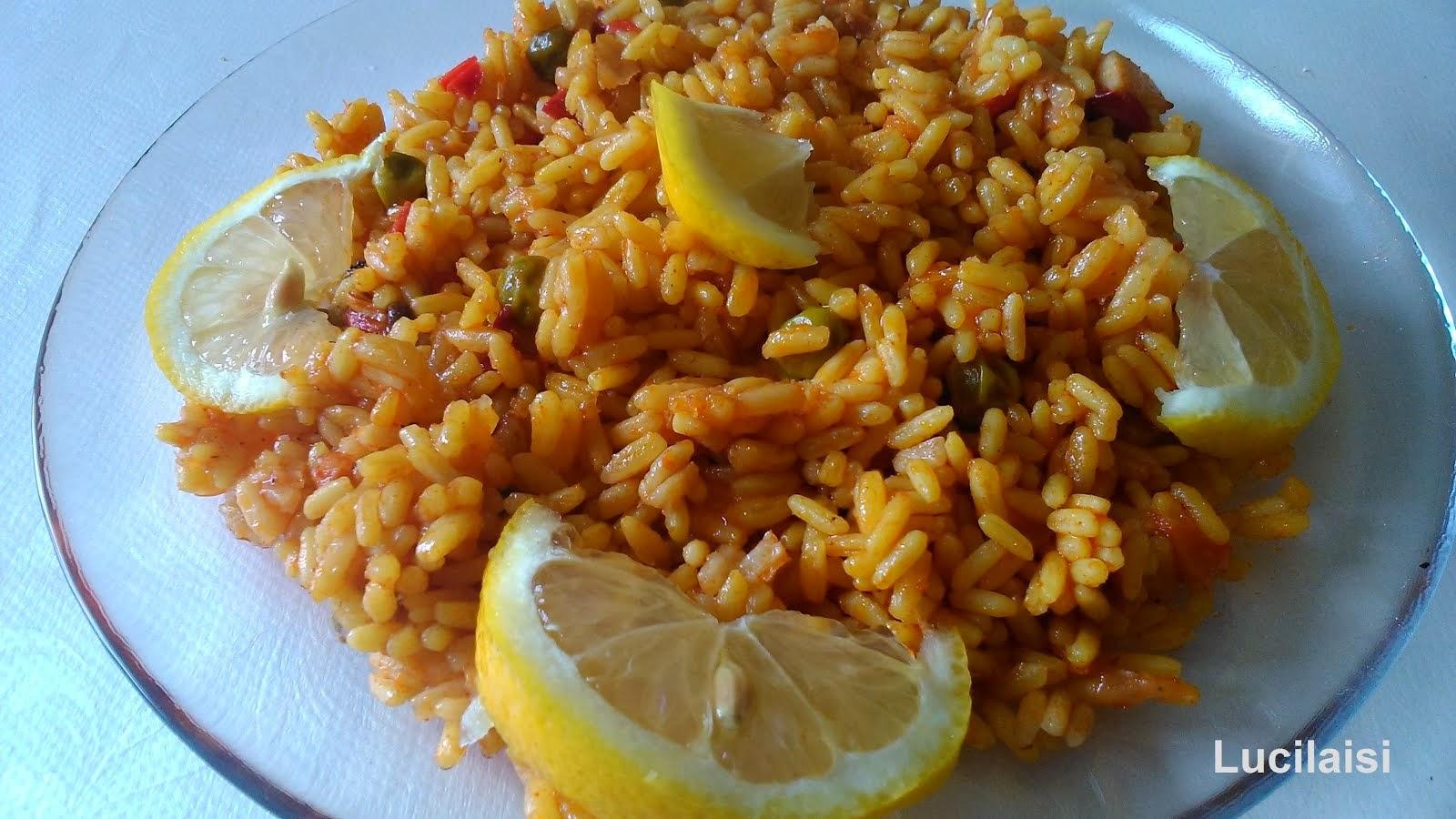 Arroz con verduras