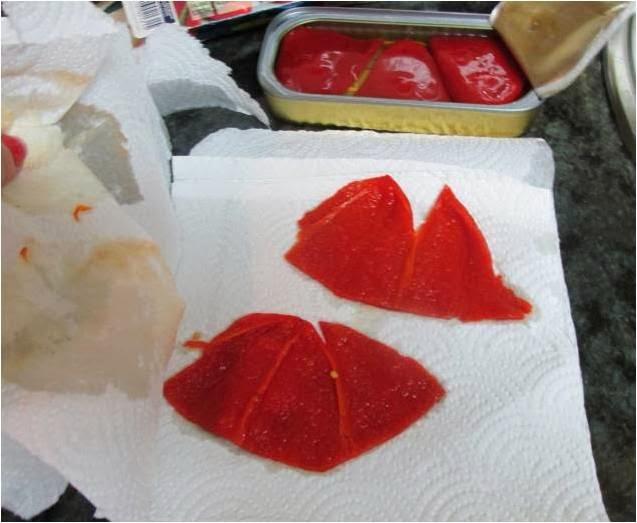 CANAPES  CON SALSA TARTARA