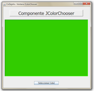 Ejemplo JColorChooser
