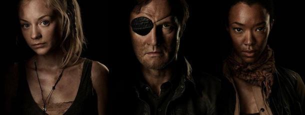 The Walking Dead póster.