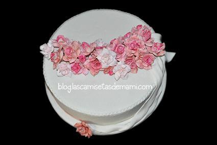 tarta boda fondant