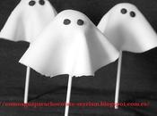 Cake pops fantasmas
