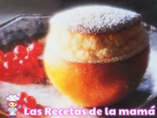 Soufflés de naranja