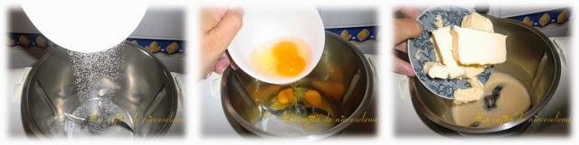 Tarta de vino y tres chocolates