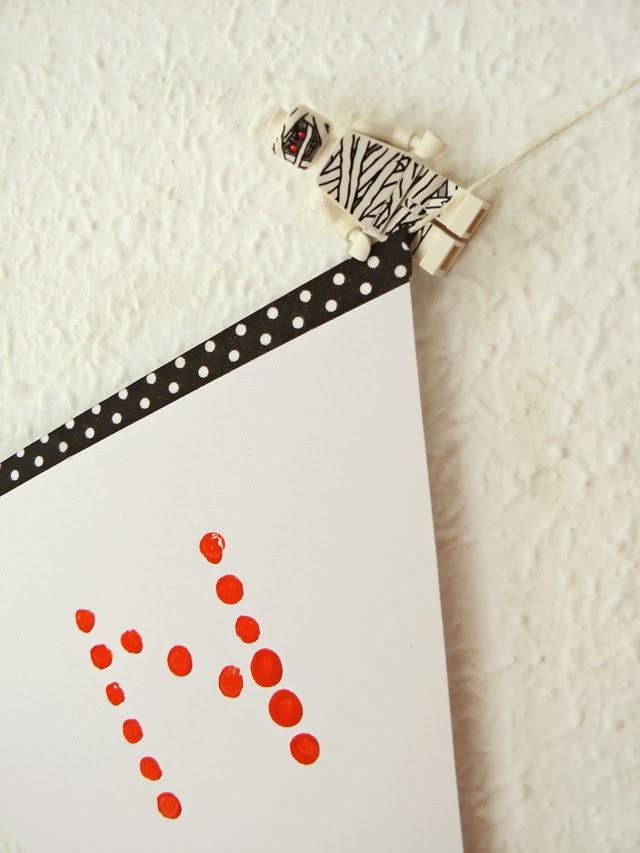 DIY: Guirnalda de Halloween #micreacionlego