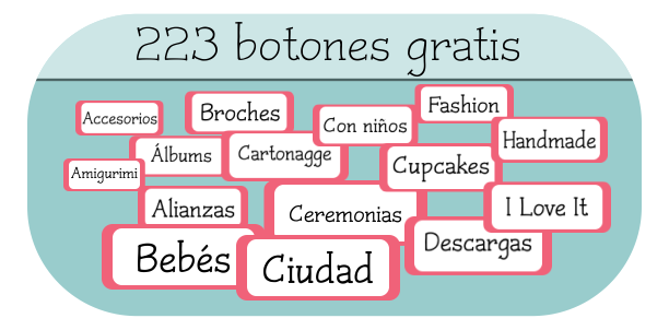 botones menú gratis