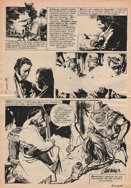 El fusilamiento de Dorrego según El Descamisado