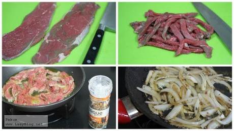 Bocadillo ranchero de ternera Tex-Mex