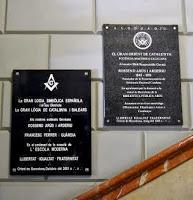 La Biblioteca Arús de Barcelona y las placas