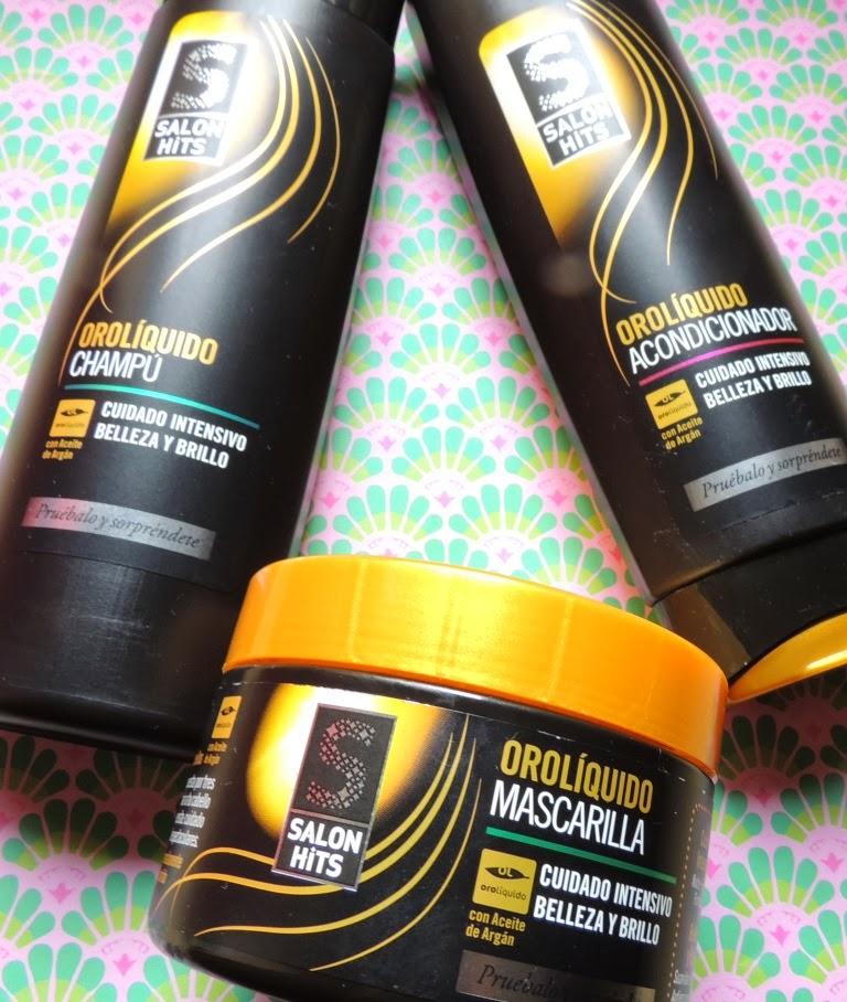 Cuidado capilar OROLÍQUIDO de Salón Hits