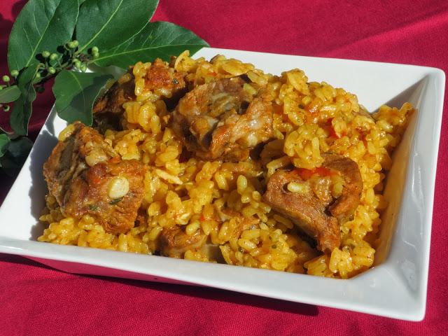 Arroz con costillas en olla GM