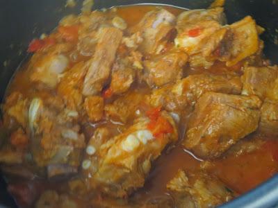 Arroz con costillas en olla GM