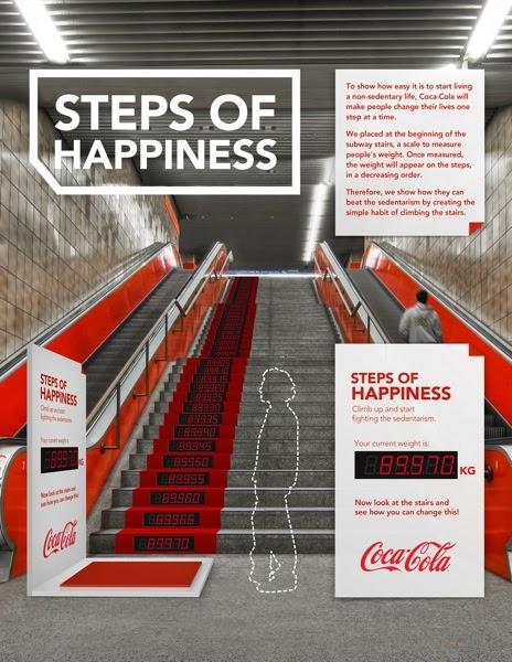 Creatividad publicitaria cocacola