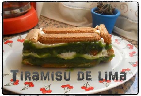 Tiramisu de lima Tiramisu de lima