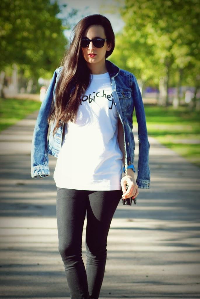 BICHOBICHEJOtee/camiseta: Bichochejo jeans: Mango Jacket/...
