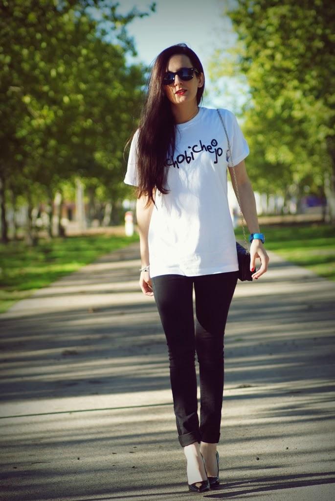 BICHOBICHEJOtee/camiseta: Bichochejo jeans: Mango Jacket/...