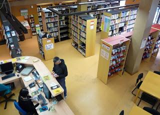 Biblioteca Pública de Contrueces, en Gijón, Asturias