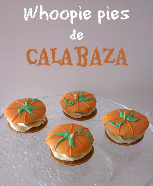 ♥ Whoopie pies de calabaza. Feliz Halloween!!