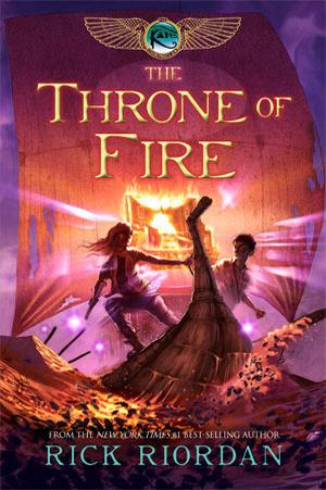The Throne of Fire (Kane Chronicles, #2)