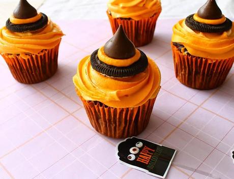Halloween Cupcakes de Chocolate