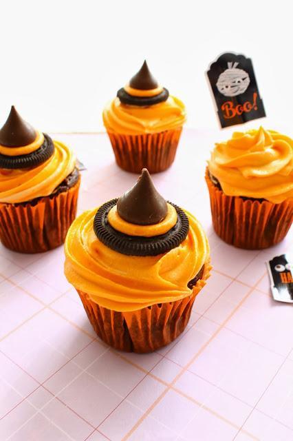 Halloween Cupcakes de Chocolate