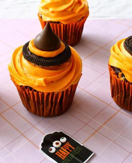 Halloween Cupcakes de Chocolate