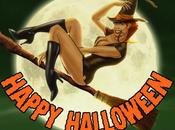 Feliz noche Halloween ritmo metal