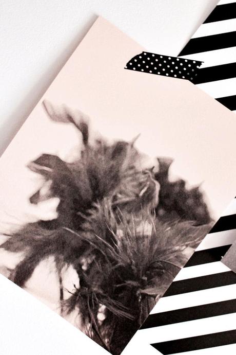 DIY: lámpara de plumas!