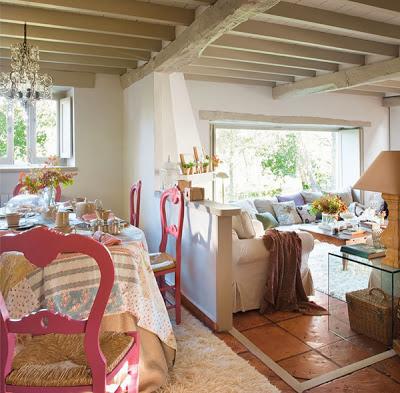 Casa Rustica en un Inmenso Jardin