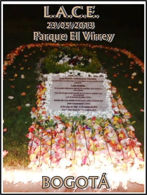 Homenaje a Luis Andrés Colmenares en Colombia